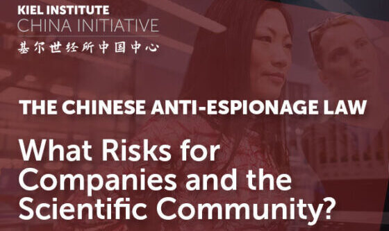 Global China Conversations #26 The Chinese Anti-espionage Law: What Risks for Companies and the Scientific Community?