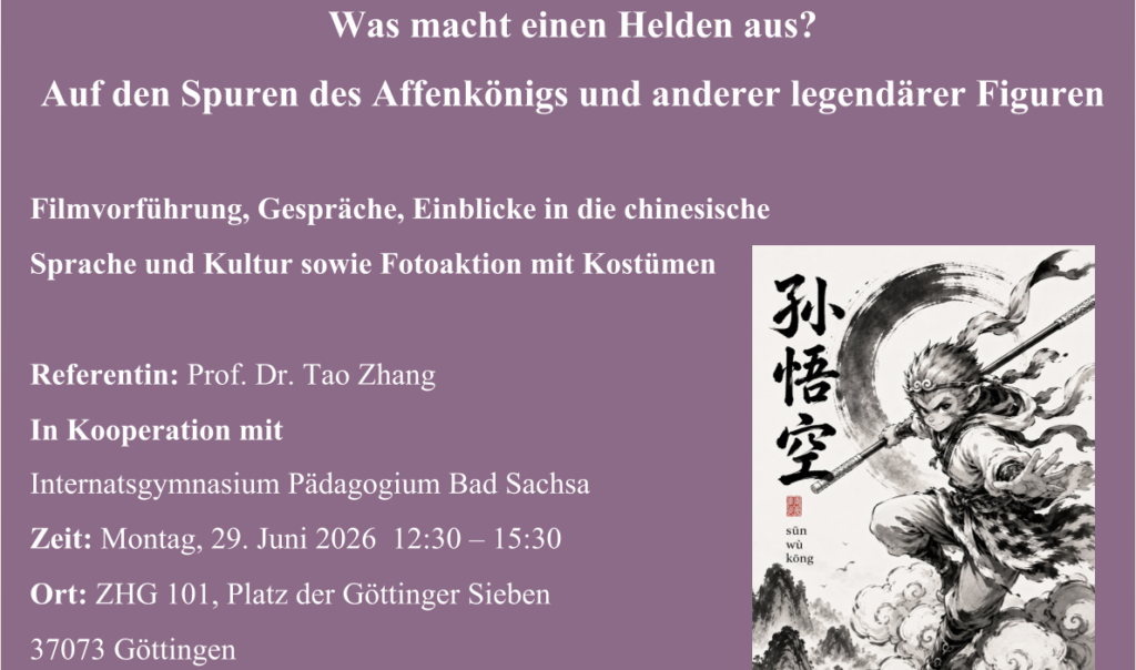 Was macht einen Helden aus? Auf den Spuren des Affenkönigs und anderer legendärer Figuren