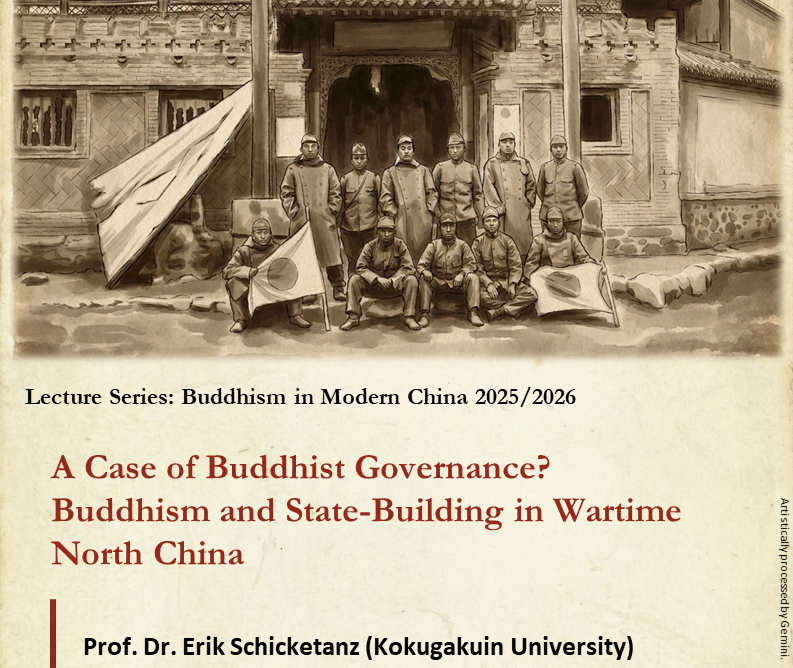 Lecture: A Case of Buddhist Governance? Buddhism and State-Building in Wartime North China